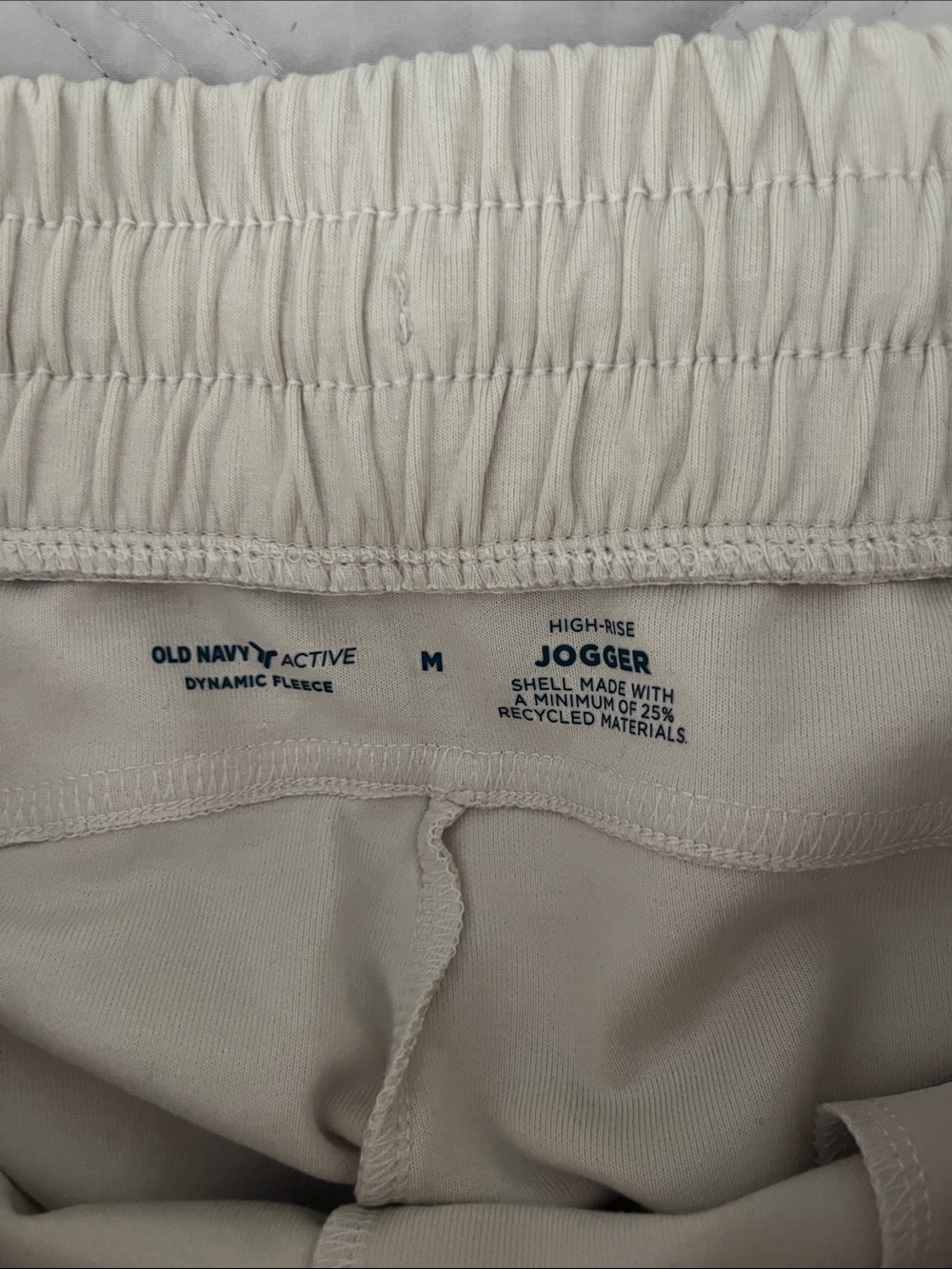 Dynamic Fleece Joggers Set - Black & Cream - Picture 3 of 4
